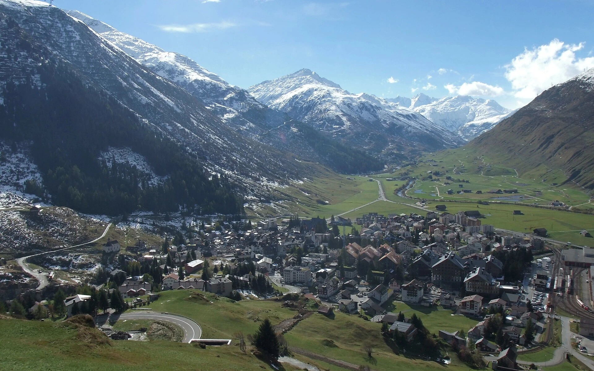 Andermatt scenic view